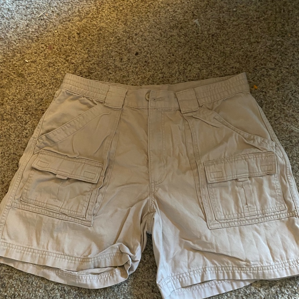 St. John's Bay Beige Cargo Shorts